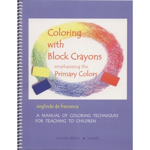 Coloring With Block Crayons by Sieglinde de Francesca